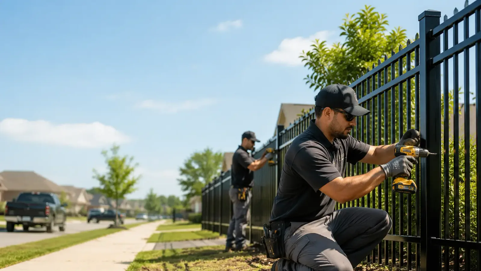 Metal Fence Installation in Polk, PA